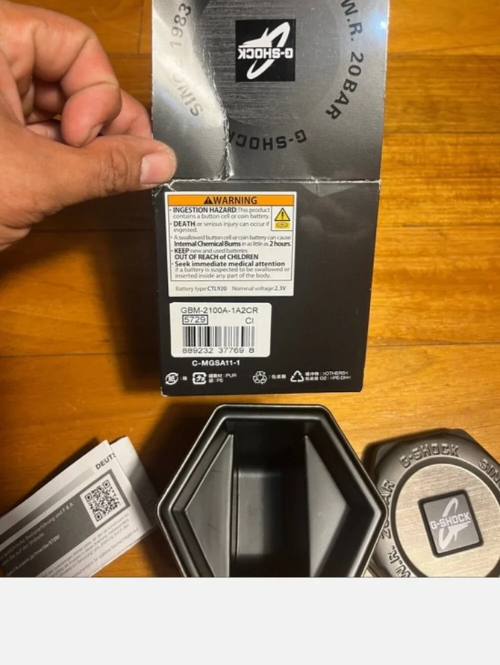 CASIO G-SHOCK CASIOAK ( TOUGH SOLAR , BLUETOOTH )